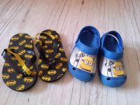 Batman Minion Badeschuhe Crocs Sommerschuhe Flip Flop Mecklenburg-Vorpommern - Stralsund Vorschau