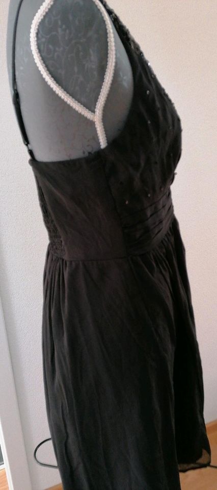 Elegantes schwarzes Kleid, Größe 36 /38 in Teningen