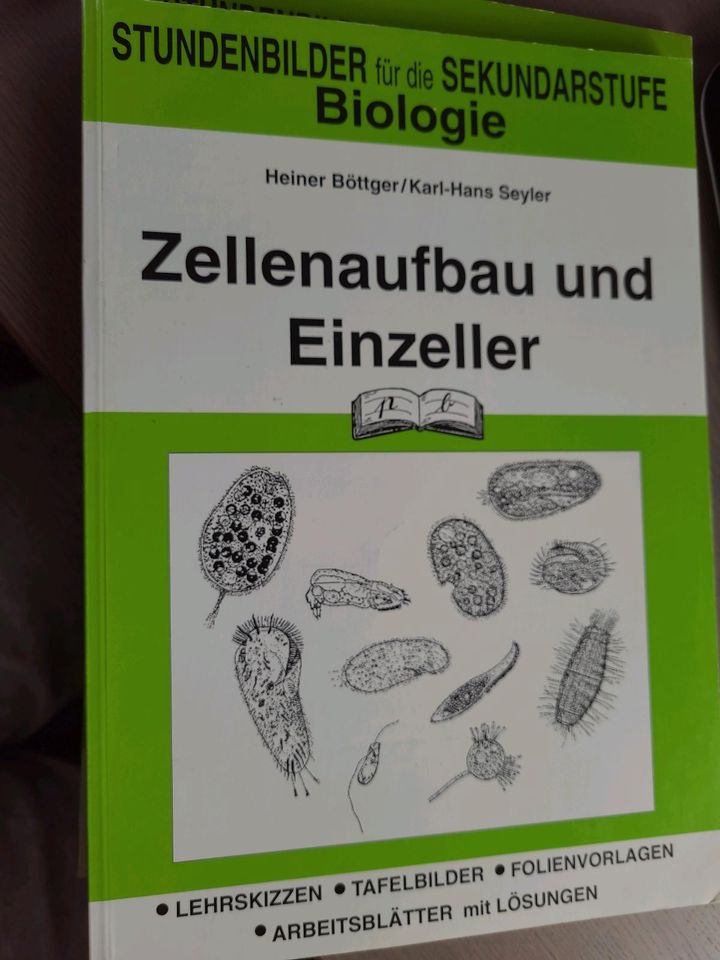 Lehrerheft Zellenaufbau und Einzeller in Lollar