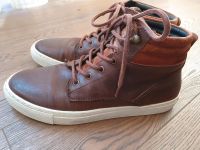 MAXIMO Sneaker/Stiefel Leder dunkelbraun, leicht gefüttert Gr. 41 Baden-Württemberg - Kornwestheim Vorschau