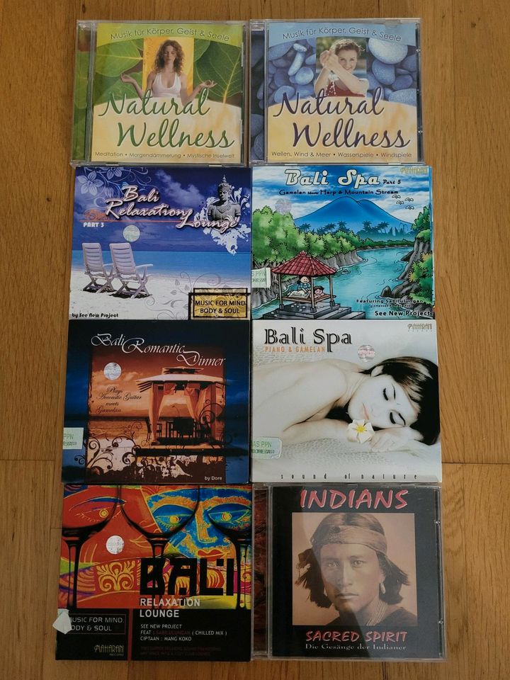 CD Paket Spa-Musik   8- teilig in Walddorfhäslach