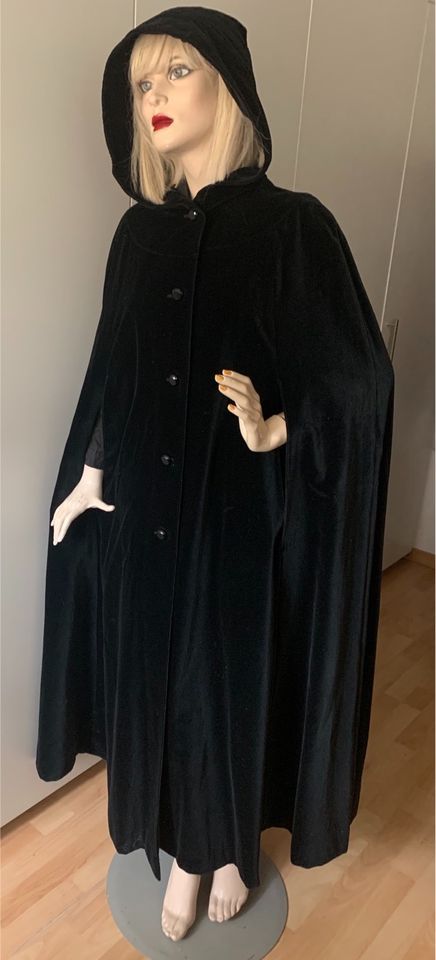 Ralph Creation  Vintage Cape Mantel  lang mit Kapuze Mittelalter in Meine