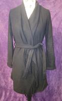 Jacke 34 36 Poncho Fransen schwarz Filz Nordrhein-Westfalen - Hemer Vorschau