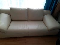 Italienisches Design Sofa Beige, Echtleder, Neuwertig. Brandenburg - Bestensee Vorschau