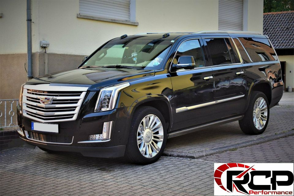 Cadillac Escalade Platinum Chip Tuning - Auspuffanlage AMG RS M in Helmstadt-Bargen