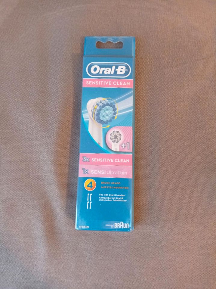 Oral-B 3x Sensitive Clean + 1x SENSI UltraThin Aufsteckbürsten in Frankfurt  am Main - Bockenheim | eBay Kleinanzeigen ist jetzt Kleinanzeigen