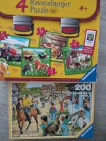 Puzzle Koffer Ravensburger*Pferdepuzzle*Traktor Bayern - Eckersdorf Vorschau