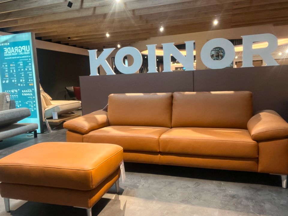 Koinor Upgrade Sofa inkl. Hocker in Nienburg (Weser)