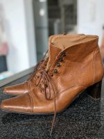 Damen-Schuhe Vintage Gr. 37 braun Stiefeletten Nordrhein-Westfalen - Viersen Vorschau