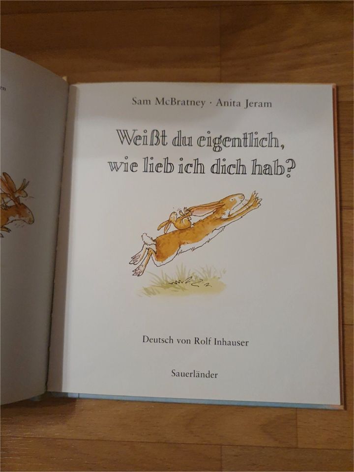 Buch Sam McBratney Weißt du eigentlich wie lieb ich dich hab? in Halle