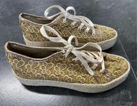 Neue ungetragene Pregunata Damen Sneaker in Größe 39.  Gold mit d Bayern - Gersthofen Vorschau
