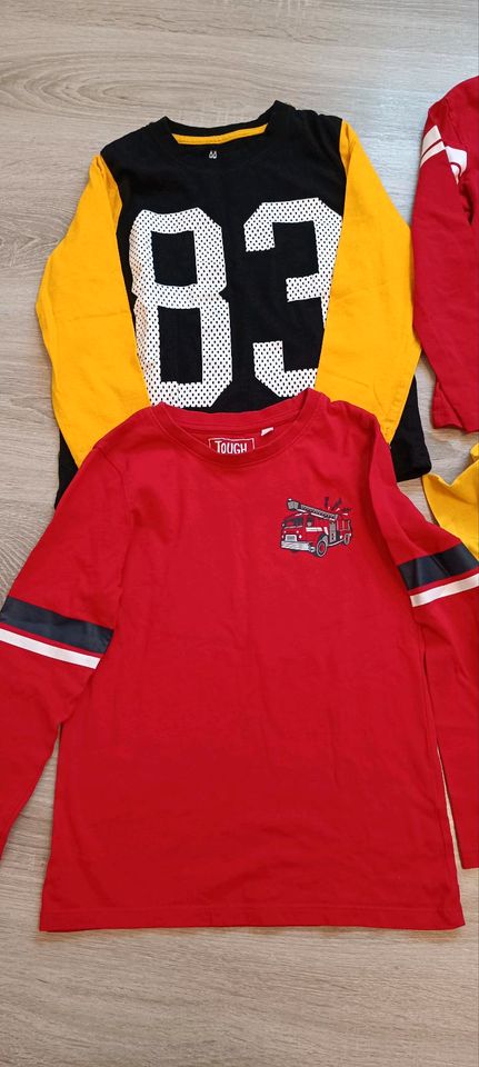 Langarmshirt T-Shirt Set Paket Jungen 116 in Neuenrade