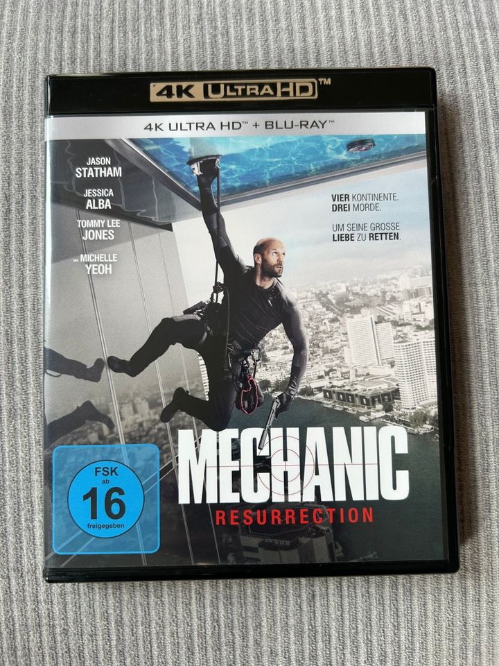 Mechanic Resurrection 4K Ultra HD +Blu-ray top Zustand in München