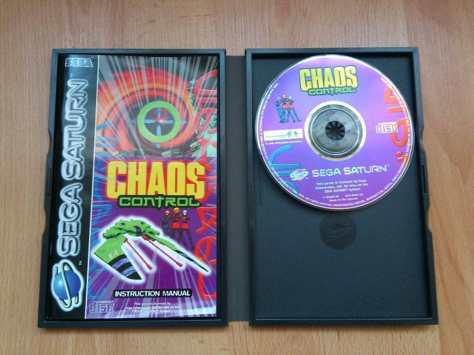 Chaos Control  für Sega Saturn von Infogrames OVP + Anleitung in Hannover