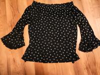 Shirt, 3/4 Ärmel schwarz mit Ananasprint Sachsen - Demitz-Thumitz Vorschau
