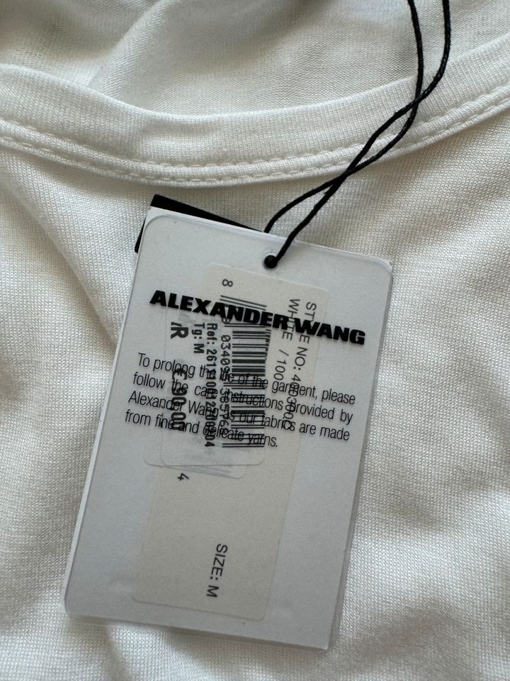 Alexander Wang langarm Shirt Basic M Luxus Rayon Plein Tory in Köln