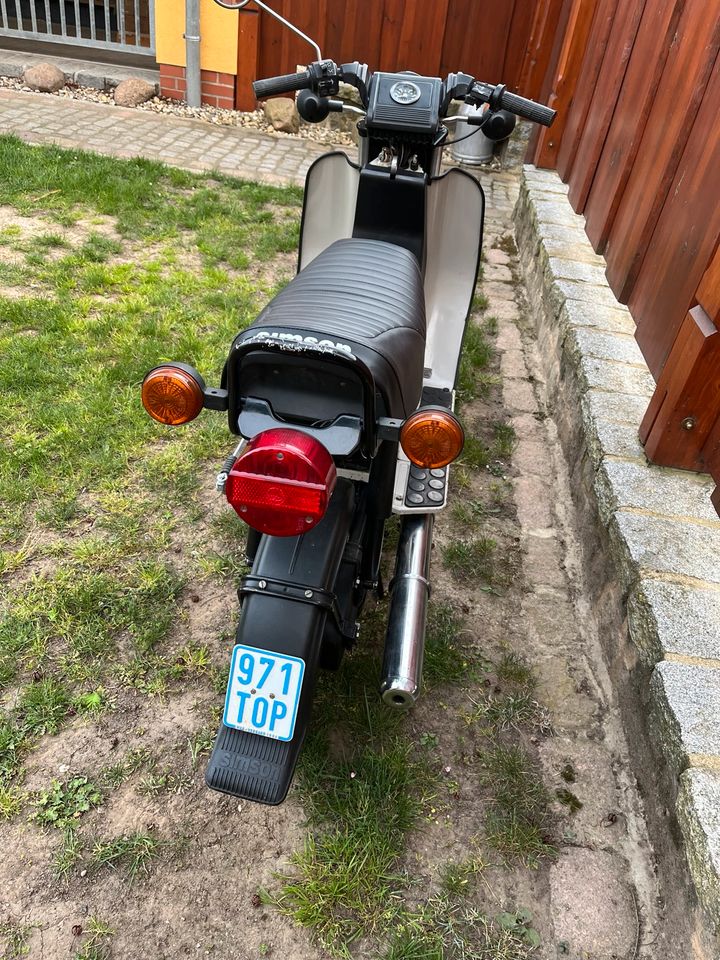 Simson SR 50 DDR Oldtimer in Weißenfels