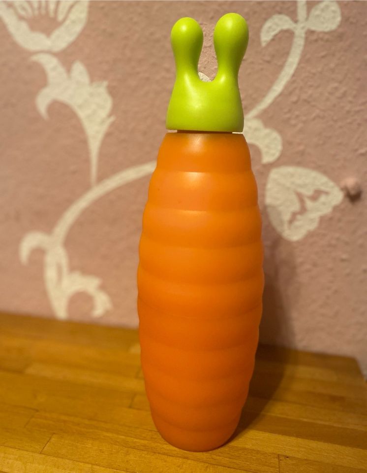 Alessi Designer Thermoskanne orange grün „Fred the Worm“ in Berlin