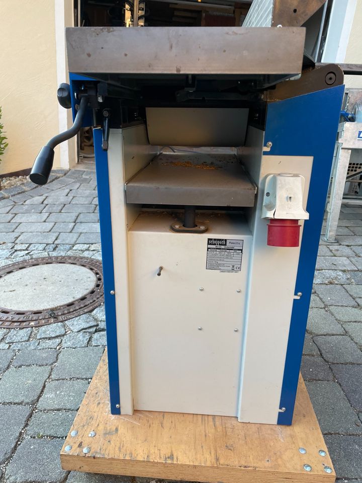 Hobelmaschine Scheppach Plana 3.1 inkl. Absaugung in Neumarkt-Sankt Veit