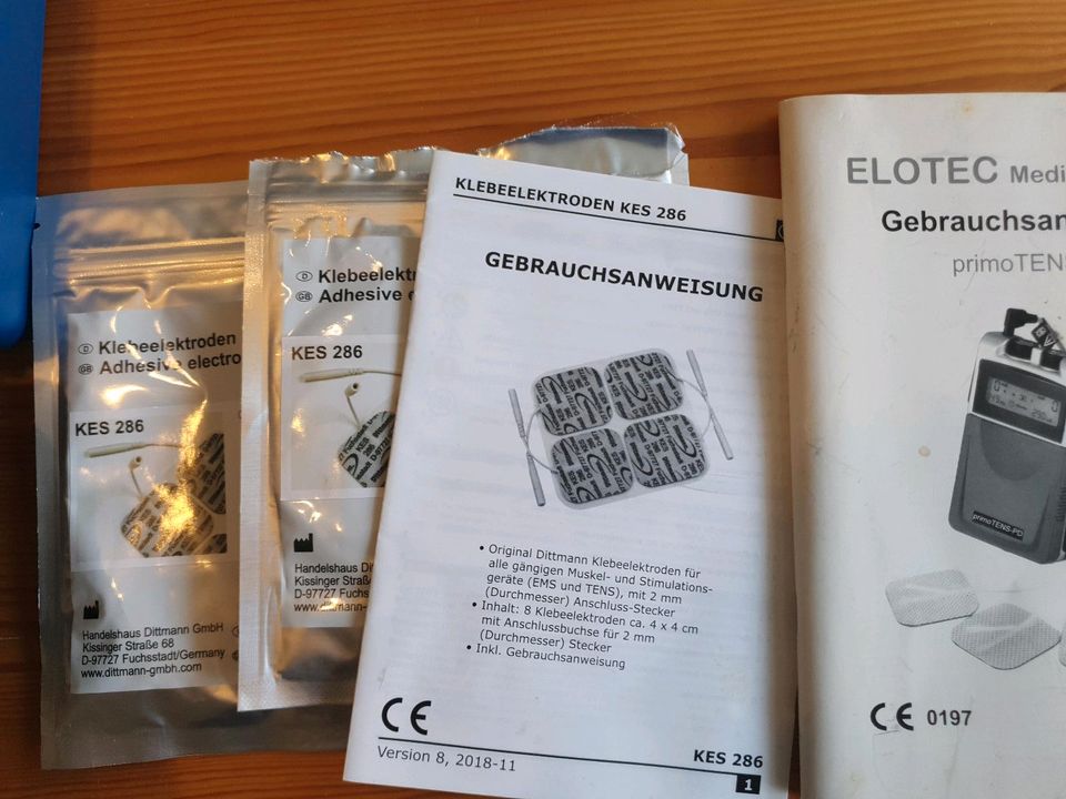 Elotec primo TENS-PD Schmerztherapie Tens  Gerät in Solingen