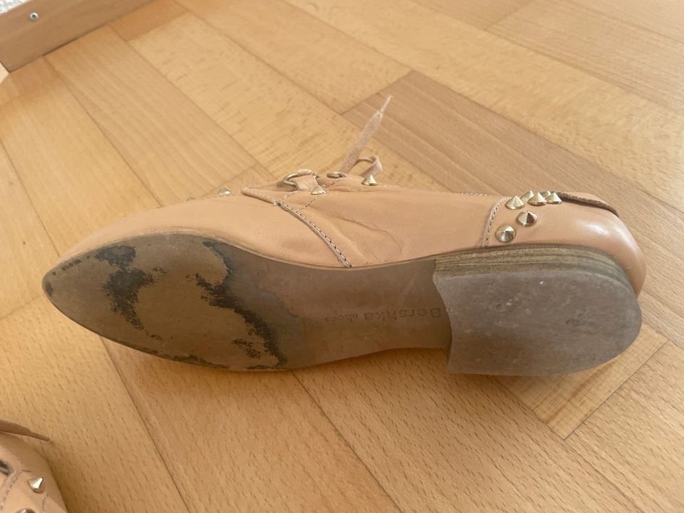 Breska Shoes Gr.38 Nude Leder Damenschuhe in Pfullingen