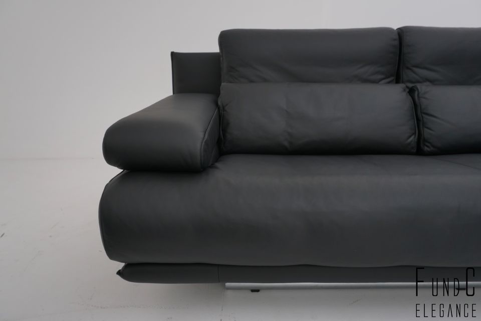 Rolf Benz 6500 Garnitur Couch Sofa Dreisitzer Zweisitzer Leder in Unna