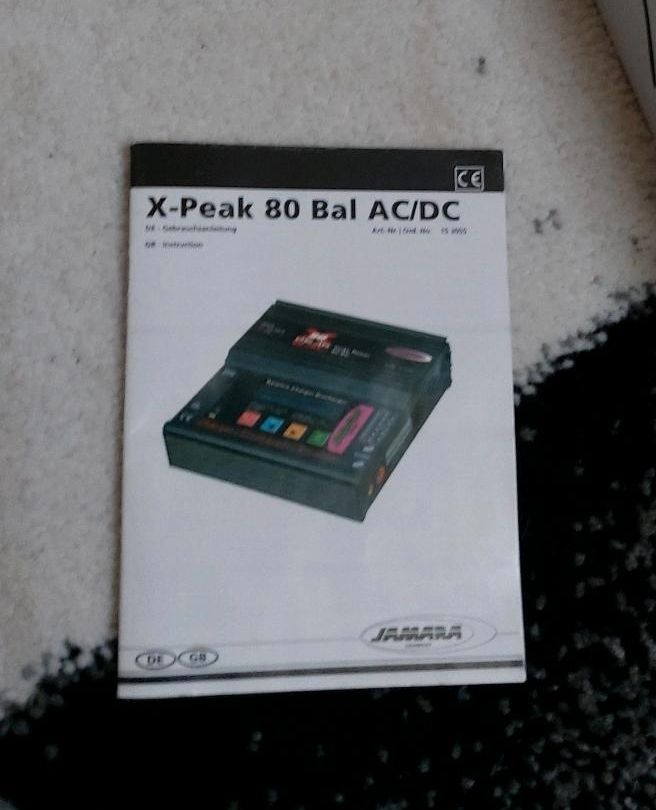 JAMARA X-Peak80 Balance Charger/Discharger Rc modellbau ladegerät in Nördlingen