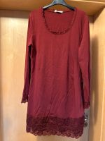 Tredy Longshirt mit Spitze dunkelrot 40 Nordrhein-Westfalen - Minden Vorschau