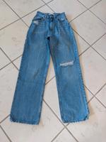 Destroyed Jeans Hose H&M Gr. 34 blau Hessen - Dieburg Vorschau