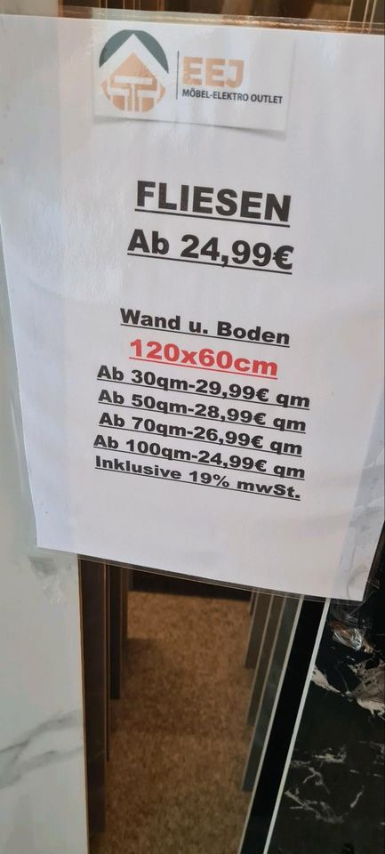 NEU Fliesen/Großhandel preis für Endkunde/25 Preis ink Mwst in Essen