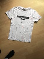 T-Shirt ICONO Slim fit Gr. L weiß/bunt Baden-Württemberg - Westhausen Vorschau