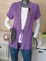 Bonita Kurzarm Jacke Strickjacke Weste Strickweste lila S TOP Niedersachsen - Braunschweig Vorschau