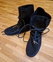 Schwarze Minnetonka Boots/Stiefel, Mittelalter, Hippie, 37, neu Hamburg - Harburg Vorschau