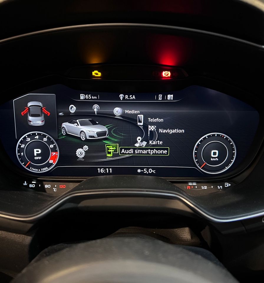 Audi TT 8S CarPlay Naviupdate Verkehrszeichenerkennung codieren in Meerane