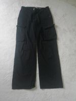 Bershka, Gr. 40, Cargo, Hose, Medium Rise, straight, Schwarz Nordrhein-Westfalen - Schwelm Vorschau