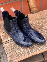 Gummistiefel Stiefeletten Glitzer Blau Größe 41 Niedersachsen - Wolfsburg Vorschau