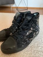 Hogan Sneaker Rebel schwarz Pailetten Frankfurt am Main - Gutleutviertel Vorschau