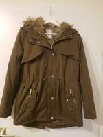 Pimpkie Winterjacke Damen 40 grün braun Khaki Fell warm Saarland - Homburg Vorschau