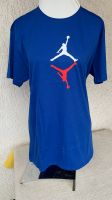 Nike-Jordan-T-Shirt Größe XL Farbe: blau mit Aufdruck Hessen - Calden Vorschau