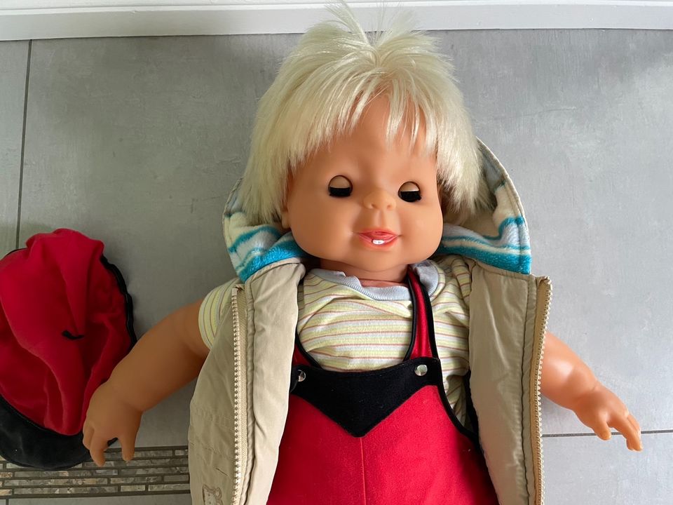 65 cm Puppe Junge Schlafaugen TOP! in Hamburg