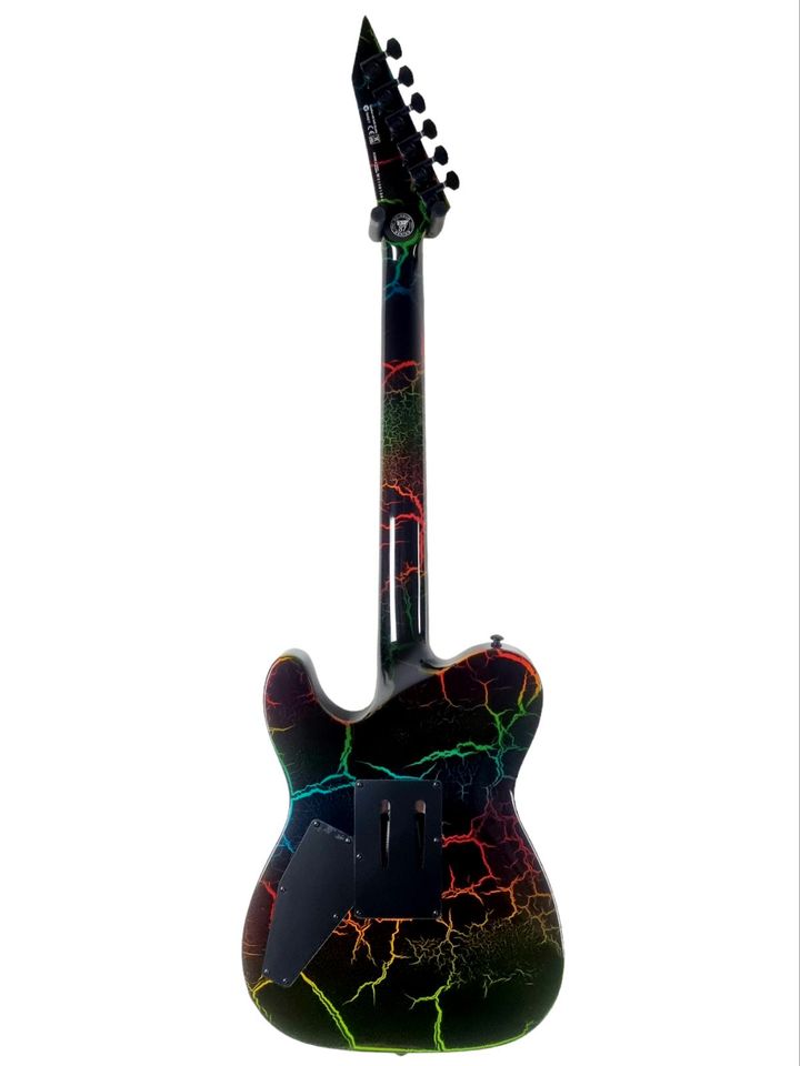 2021 ESP LTD Eclipse Custom '87 Rainbow Crackle Made in Korea MIK in Linsengericht