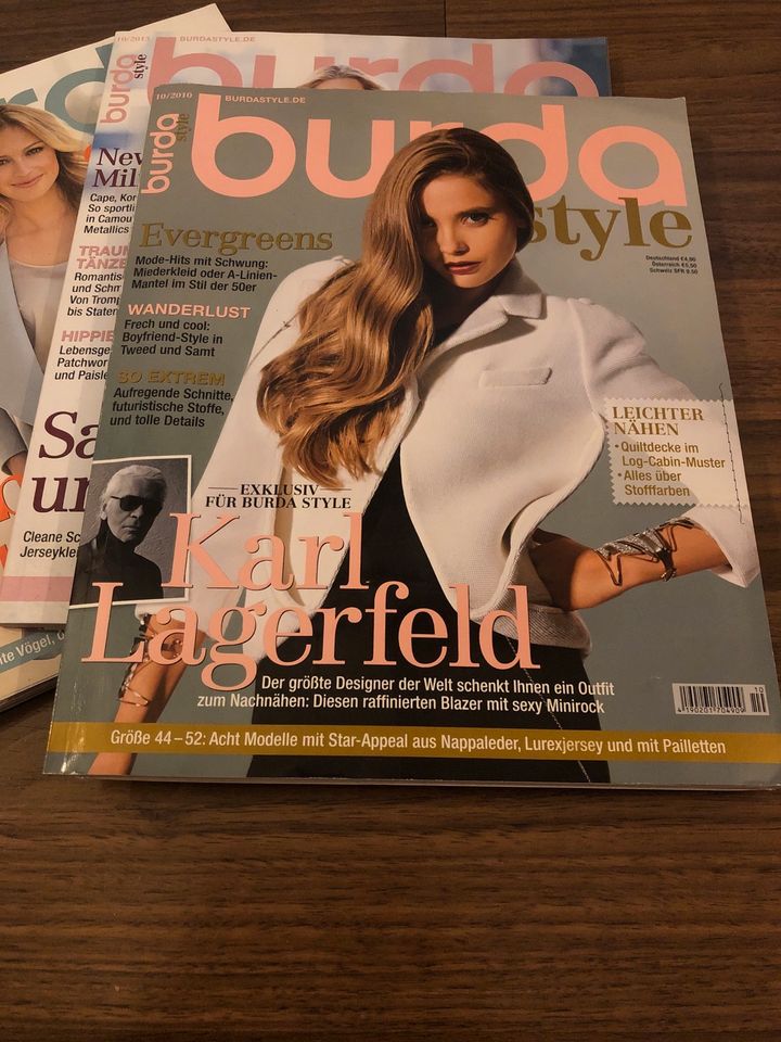 3x Burda Zeitschriften mit Schnittmustern in Dresden
