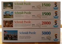 4 Schmidt Puzzle mit 2x 1.500, 2.000 und 3.000 Teilen Bremen - Oberneuland Vorschau