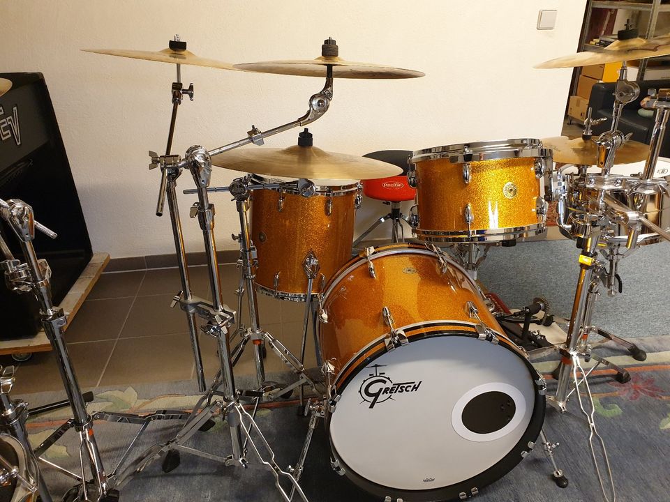 Gretsch USA CUSTOM Drums, Schlagzeug,Gold Sparkle,NEU,4 piece set in  Rheinland-Pfalz - Landau-Godramstein | Musikinstrumente und Zubehör  gebraucht kaufen | eBay Kleinanzeigen ist jetzt Kleinanzeigen