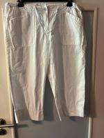 C&A Sommer Hose 3/4 kurz weiss Gr. 48 Baumwolle Bayern - Hilgertshausen-Tandern Vorschau
