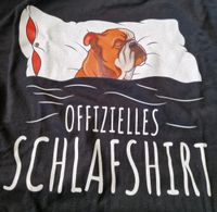 T-Shirt Shirt Englische Bulldogge Bully Schlafshirt schwarz Gr. L Roßleben-Wiehe - Roßleben Vorschau