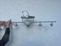 Lampe Deckenlampe Zimmerlampe  5 Strahler G9 Osram Edelstahl Bayern - Freystadt Vorschau