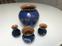 Vasen Set, 4 Teile, blau-braun Brandenburg - Heidesee Vorschau