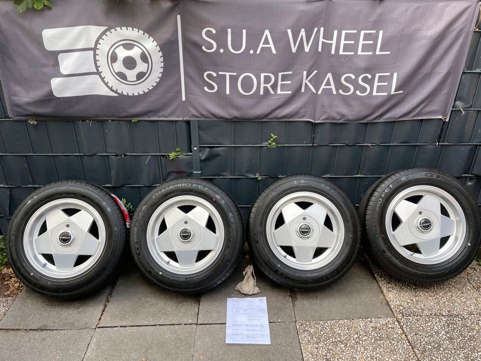 Opel Omega A/B & Senator B Alu-Felgen Borbet A + Sommerreifen NEU in Kassel