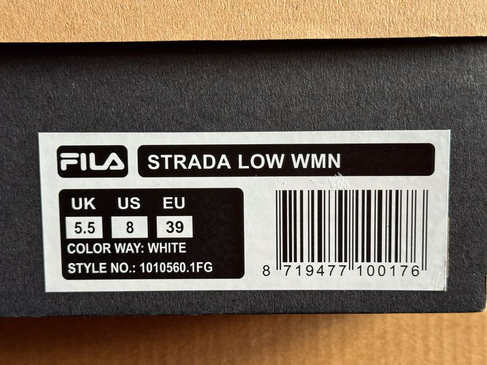 FILA Strada Low wmn white *** NEU + OVP *** in Saarbrücken